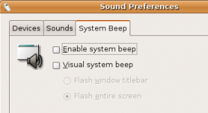 System Beep